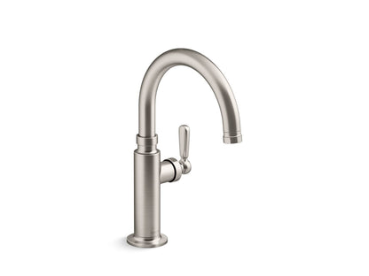 KOHLER K-28357-VS Edalyn by Studio McGee Single-handle bar sink faucet - Vibrant Stainless