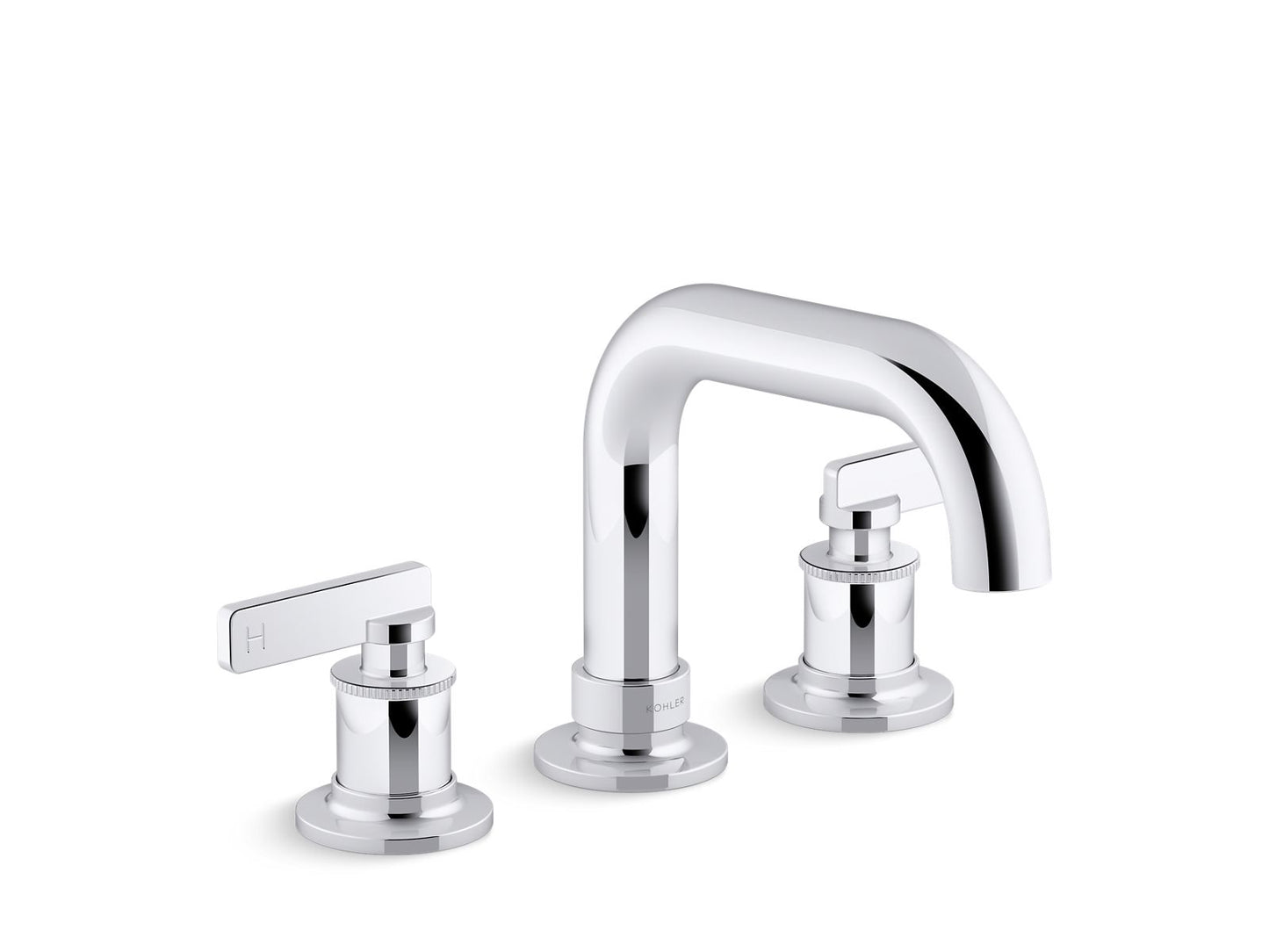 KOHLER K-T35911-4-BL Castia by Studio McGee Deck-mount bath faucet trim - Matte Black