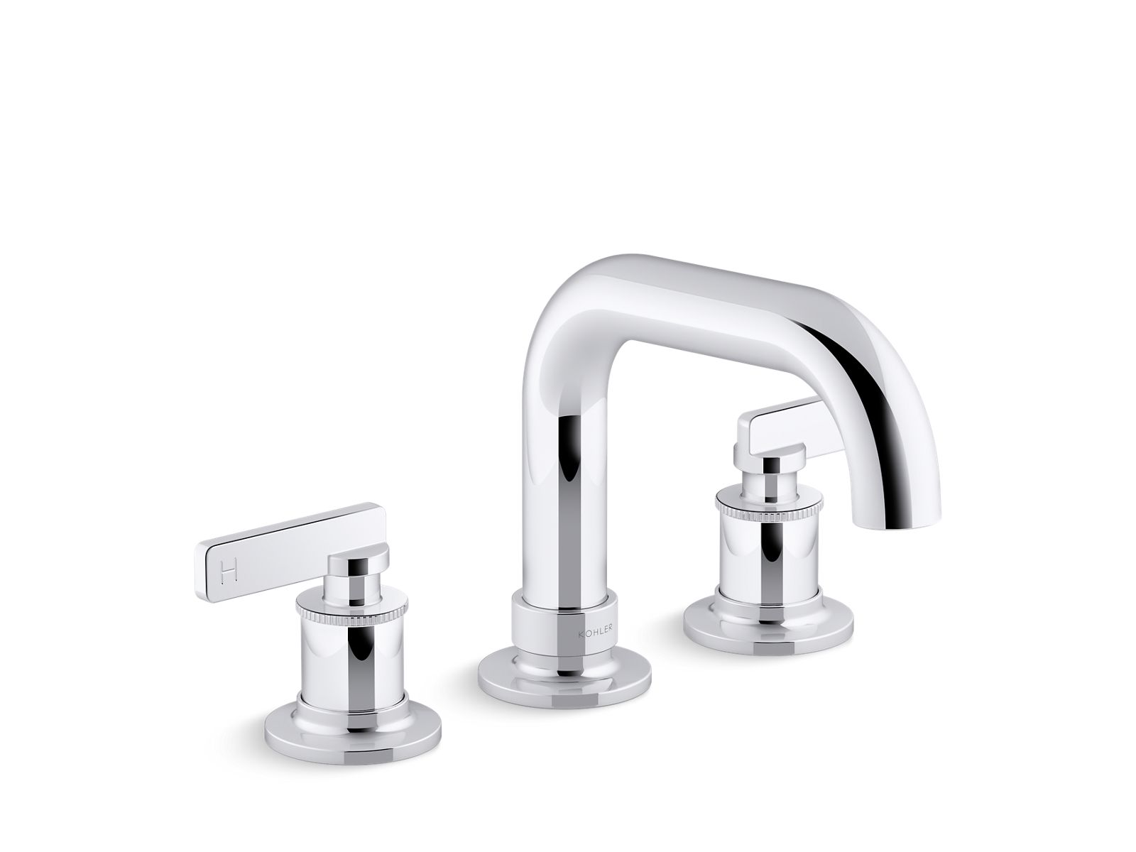KOHLER K-T35911-4-SN Castia By Studio Mcgee Deck-Mount Bath Faucet Trim - Vibrant Polished Nickel