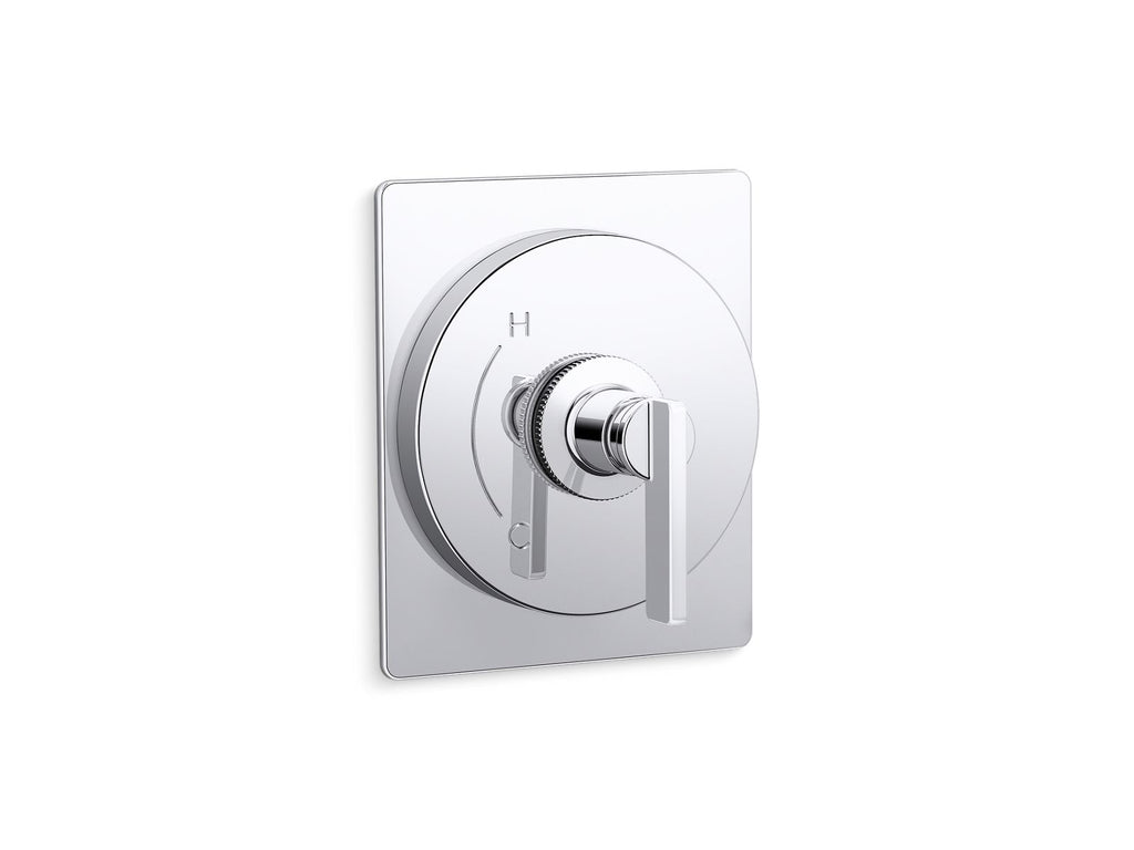 KOHLER K-TS35920-4-BN Castia By Studio Mcgee Rite-Temp Valve Trim - Vibrant Brushed Nickel