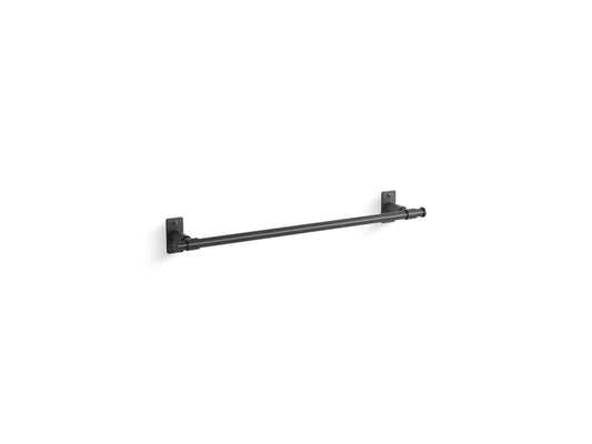 KOHLER K-35925-BL Castia By Studio Mcgee 18" Towel Bar In Matte Black