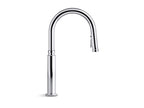 KOHLER K-28358-VS Edalyn By Studio Mcgee Pull-Down Kitchen Sink Faucet With Three-Function Sprayhead - Vibrant Stainless