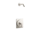 KOHLER K-TLS35914-4-SN Castia By Studio Mcgee Rite-Temp Shower Trim Kit, Without Showerhead - Vibrant Polished Nickel
