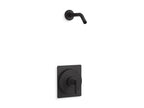 KOHLER K-TLS35914-4-BL Castia By Studio Mcgee Rite-Temp Shower Trim Kit, Without Showerhead - Matte Black