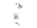 KOHLER K-TS35917-4Y-CP Castia By Studio Mcgee Rite-Temp Bath And Shower Trim Kit, 2.5 Gpm - Polished Chrome