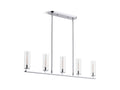 KOHLER K-35877-CH05-CPL Crue 45" Linear Chandelier - Polished Chrome