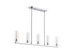 KOHLER K-35877-CH05-CPL Crue 45" Linear Chandelier - Polished Chrome