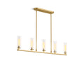 KOHLER K-35877-CH05-2GL Crue 45" Linear Chandelier - Brushed Moderne Brass