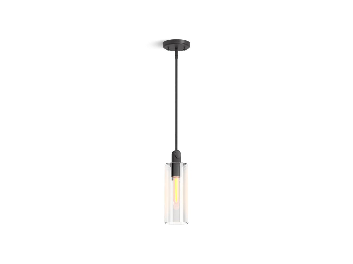 KOHLER K-35876-PE01-BLL Crue 4" Pendant In Matte Black