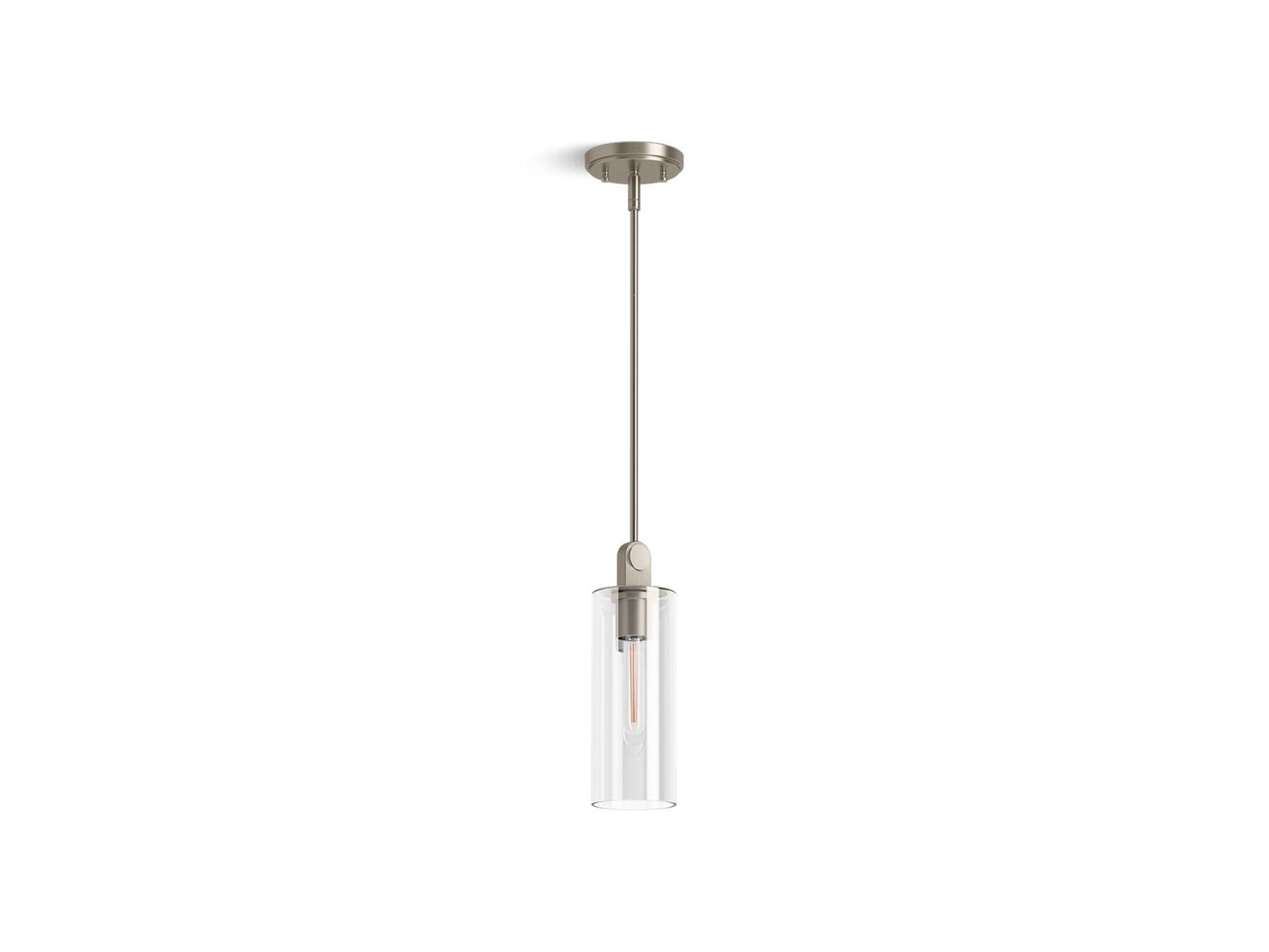 KOHLER K-35876-PE01-BNL Crue 4" Pendant In Brushed Nickel