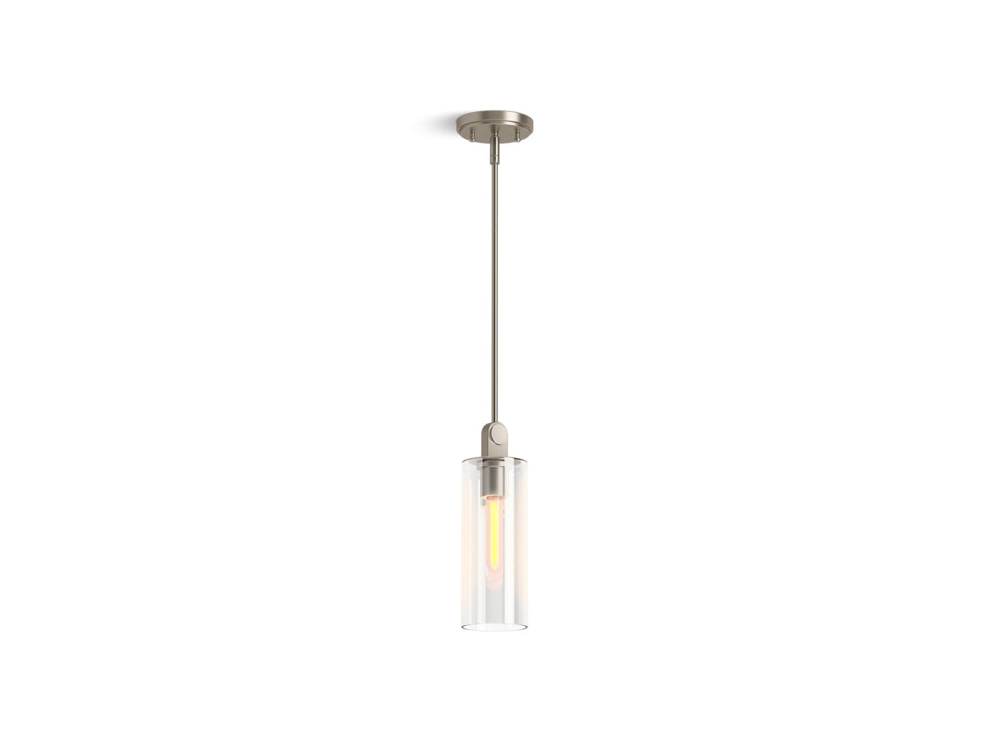 KOHLER K-35876-PE01-BNL Crue 4" Pendant In Brushed Nickel