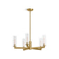 KOHLER K-35878-CH05-2GL Crue 26 in. Chandelier In Brushed Moderne Brass