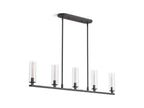 KOHLER K-35877-CH05-BLL Crue 45" Linear Chandelier - Matte Black