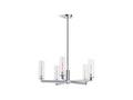 KOHLER K-35878-CH05-CPL Crue 26" Chandelier - Polished Chrome