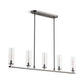 KOHLER K-35877-CH05-TTL Crue 45" Linear Chandelier In Titanium