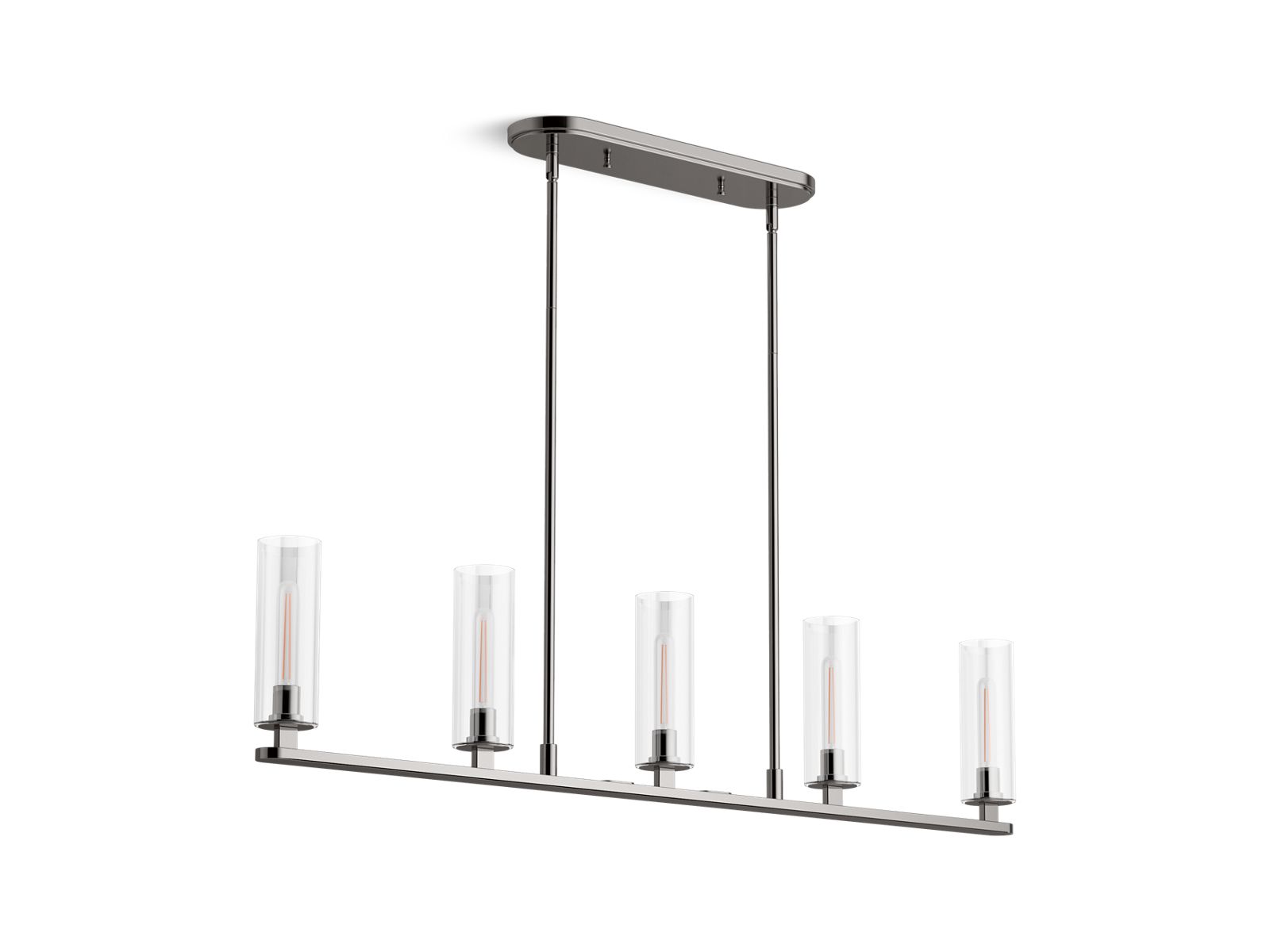 KOHLER K-35877-CH05-TTL Crue 45" Linear Chandelier - Titanium