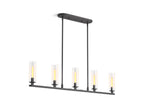 KOHLER K-35877-CH05-BLL Crue 45" Linear Chandelier - Matte Black