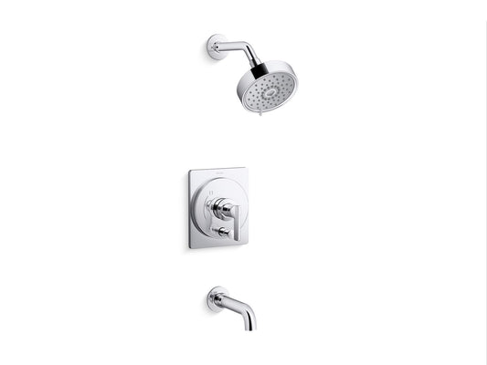 KOHLER K-T35918-4G-CP Castia By Studio Mcgee Rite-Temp Bath And Shower Trim Kit, 1.75 Gpm In Polished Chrome