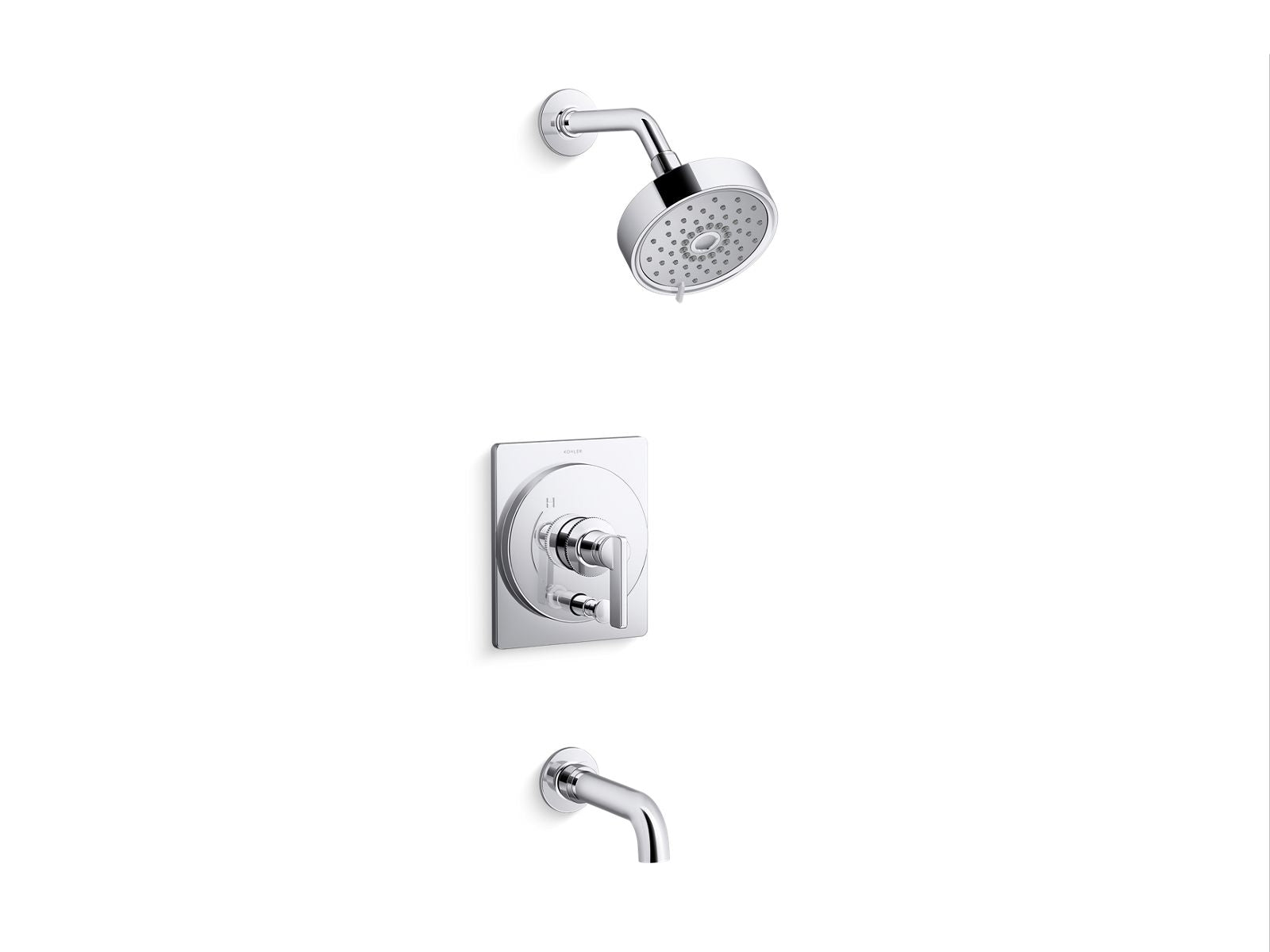 KOHLER K-T35918-4G-2MB Castia By Studio Mcgee Rite-Temp Bath And Shower Trim Kit, 1.75 Gpm - Vibrant Brushed Moderne Brass