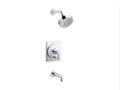 KOHLER K-T35918-4G-CP Castia By Studio Mcgee Rite-Temp Bath And Shower Trim Kit, 1.75 Gpm - Polished Chrome