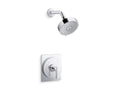 KOHLER K-TS35916-4G-CP Castia By Studio Mcgee Rite-Temp Shower Trim Kit, 1.75 Gpm - Polished Chrome