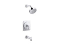 KOHLER K-TS35917-4G-CP Castia By Studio Mcgee Rite-Temp Bath And Shower Trim Kit, 1.75 Gpm - Polished Chrome
