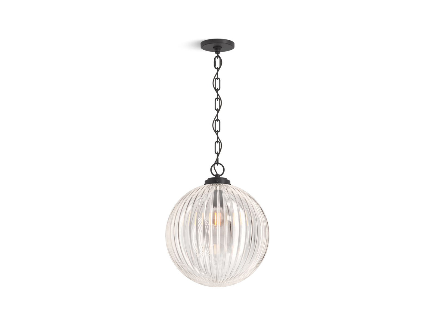 KOHLER K-32259-PE01-BLL Embra By Studio Mcgee 14" Pendant In Matte Black