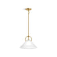 KOHLER K-32260-PE01-2GL Kernen By Studio Mcgee 14" Pendant In Brushed Moderne Brass