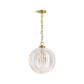 KOHLER K-32259-PE01-2GL Embra By Studio Mcgee 14" Pendant In Brushed Moderne Brass