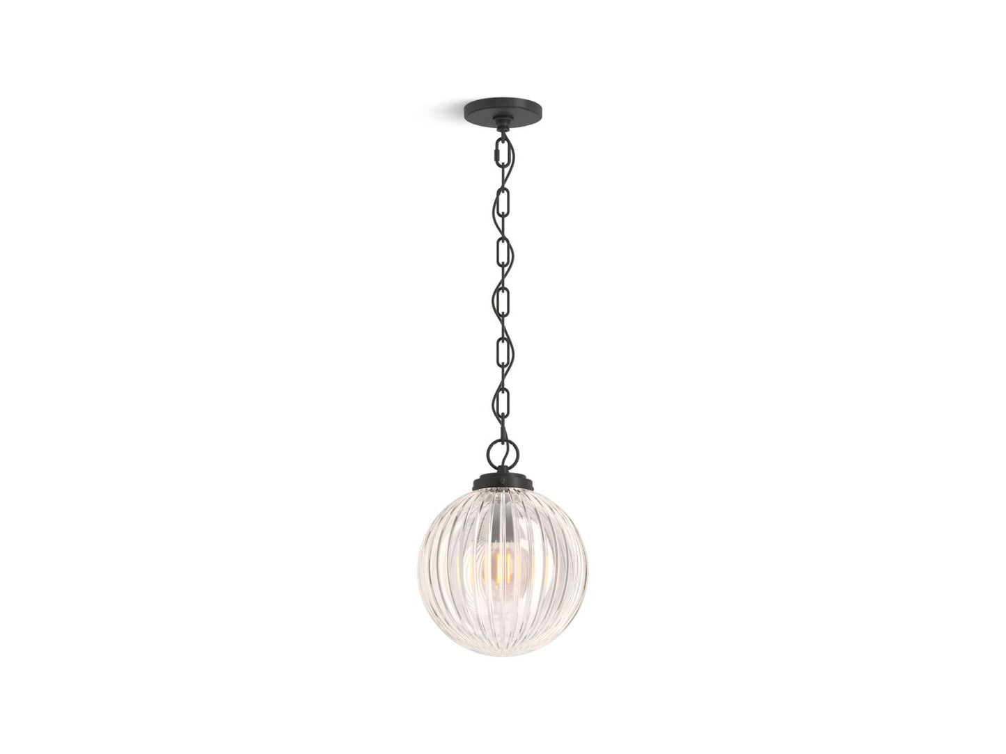 KOHLER K-32258-PE01-BLL Embra By Studio Mcgee 10" Pendant In Matte Black