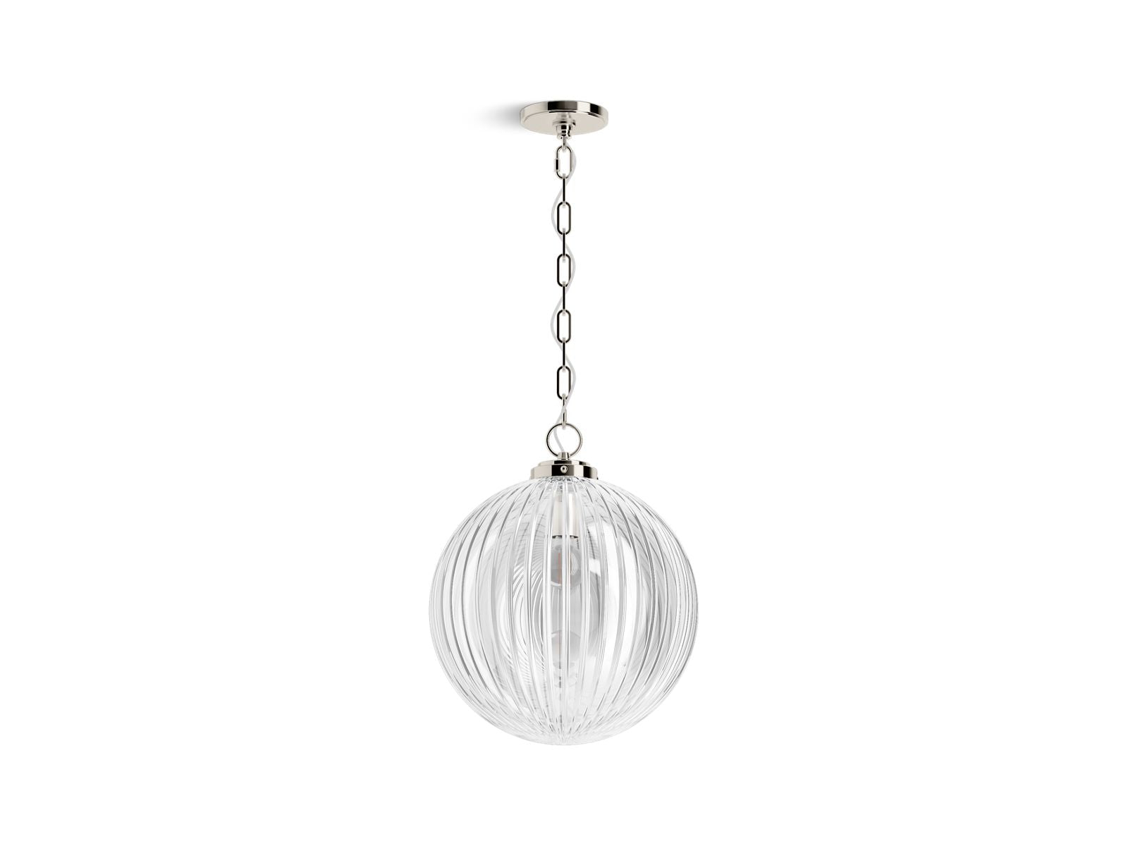 KOHLER K-32259-PE01-SNL Embra By Studio Mcgee 14" Pendant - Polished Nickel