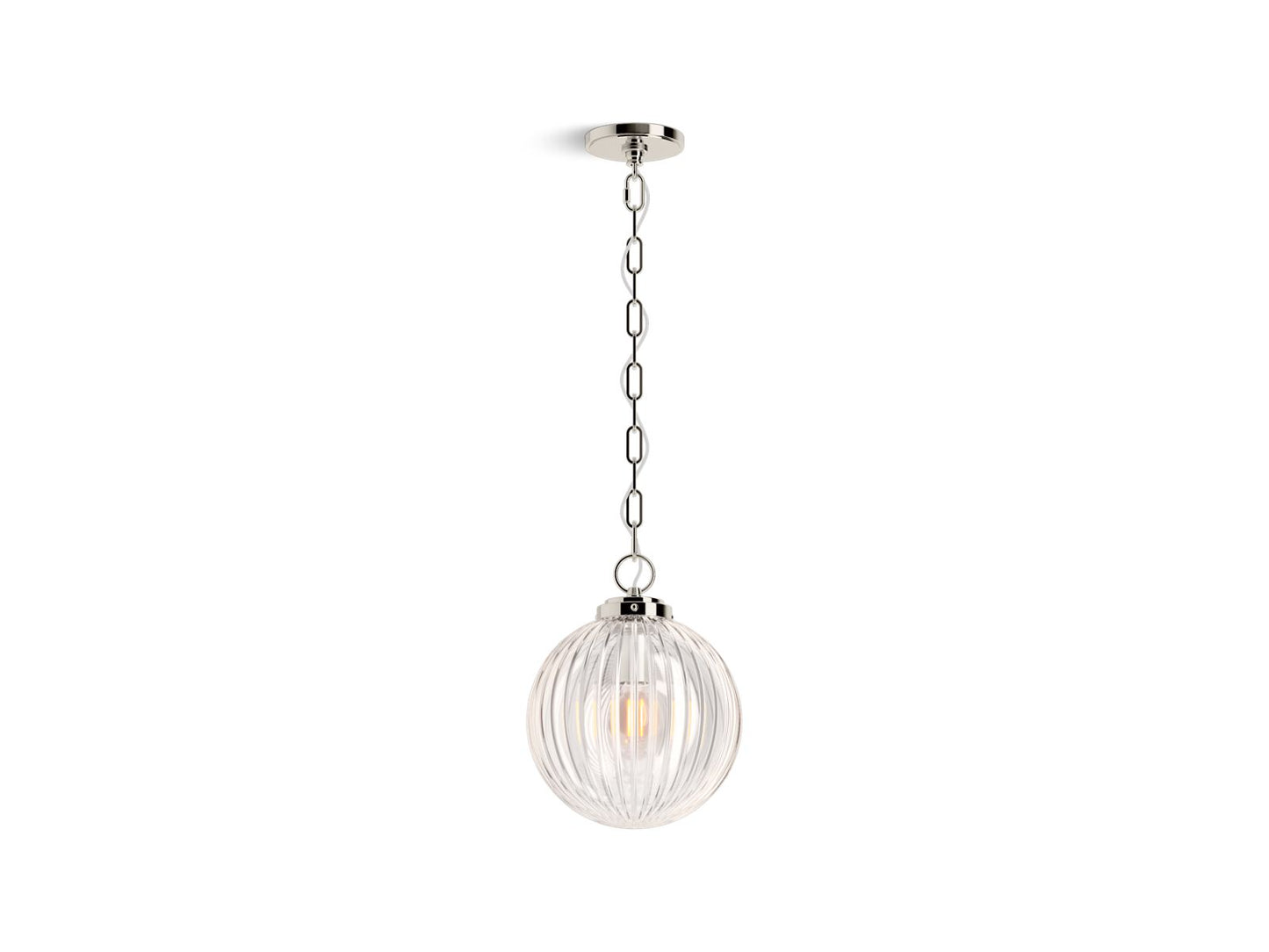 KOHLER K-32258-PE01-SNL Embra By Studio Mcgee 10" Pendant In Polished Nickel