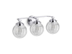KOHLER K-32254-SC03-CPL Embra By Studio Mcgee Three-Light Sconce - Polished Chrome
