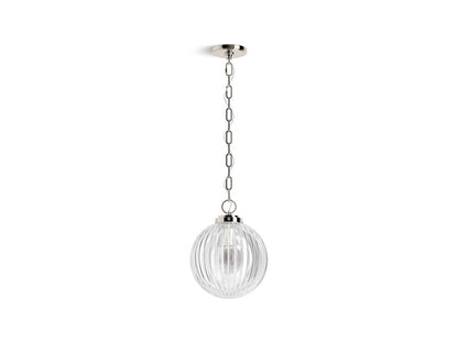 KOHLER K-32258-PE01-SNL Embra by Studio McGee 10" pendant - Polished Nickel