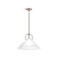 KOHLER K-32261-PE01-BNL Kernen By Studio Mcgee 18" Pendant In Brushed Nickel