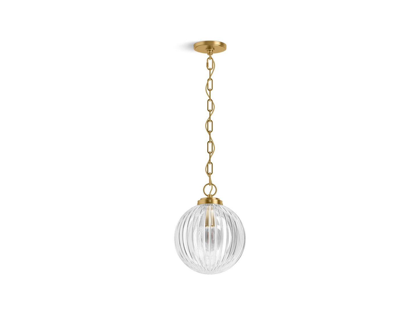 KOHLER K-32258-PE01-2GL Embra By Studio Mcgee 10" Pendant In Brushed Moderne Brass