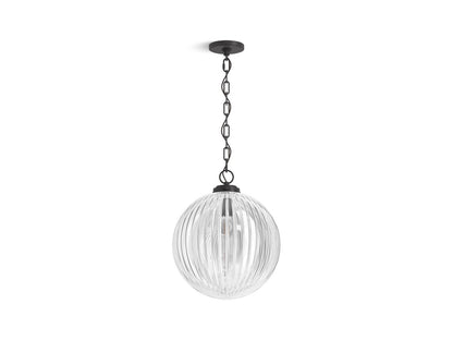 KOHLER K-32259-PE01-BLL Embra By Studio Mcgee 14" Pendant In Matte Black