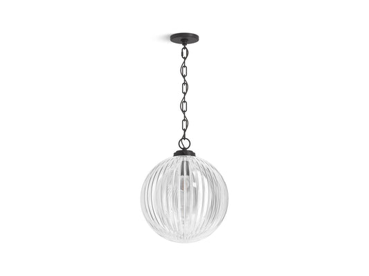 KOHLER K-32259-PE01-BLL Embra By Studio Mcgee 14" Pendant In Matte Black