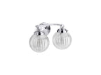 KOHLER K-32253-SC02-SNL Embra By Studio Mcgee Two-Light Sconce - Polished Nickel