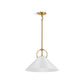 KOHLER K-32261-PE01-2GL Kernen By Studio Mcgee 18" Pendant In Brushed Moderne Brass