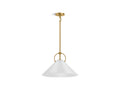 KOHLER K-32261-PE01-2GL Kernen By Studio Mcgee 18" Pendant - Brushed Moderne Brass