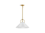 KOHLER K-32261-PE01-2GL Kernen By Studio Mcgee 18" Pendant - Brushed Moderne Brass