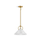 KOHLER K-32260-PE01-2GL Kernen By Studio Mcgee 14" Pendant In Brushed Moderne Brass