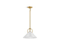 KOHLER K-32260-PE01-2GL Kernen By Studio Mcgee 14" Pendant - Brushed Moderne Brass