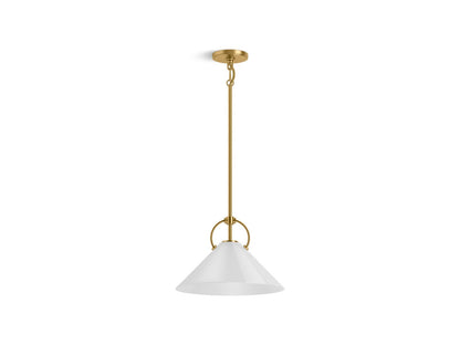 KOHLER K-32260-PE01-2GL Kernen by Studio McGee 14" pendant - Brushed Moderne Brass