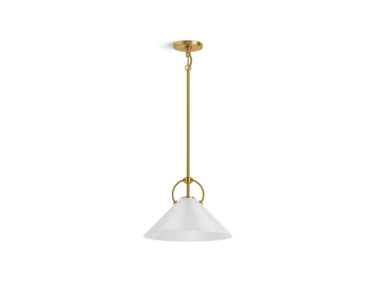 KOHLER K-32260-PE01-2GL Kernen by Studio McGee 14" pendant - Brushed Moderne Brass