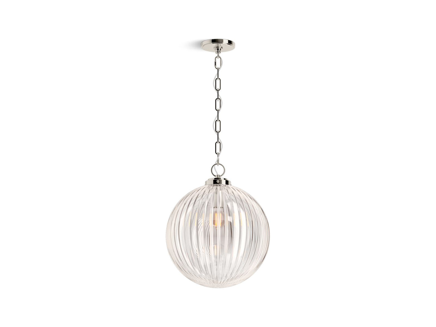 KOHLER K-32259-PE01-SNL Embra By Studio Mcgee 14" Pendant In Polished Nickel