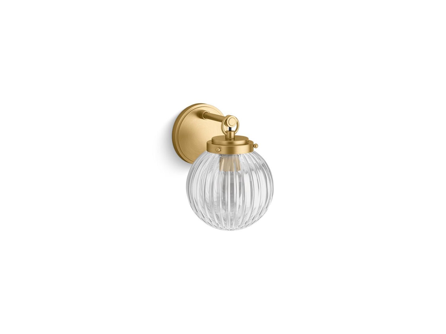 KOHLER K-32252-SC01-2GL Embra By Studio Mcgee One-Light Sconce In Brushed Moderne Brass