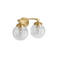 KOHLER K-32253-SC02-2GL Embra By Studio Mcgee Two-Light Sconce In Brushed Moderne Brass