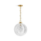 KOHLER K-32259-PE01-2GL Embra By Studio Mcgee 14" Pendant In Brushed Moderne Brass